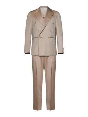 FRANZESE COLLECTION: Vestidos de gala - Traje - Beis