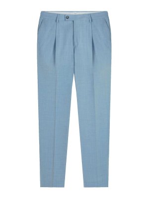 GAZZARRINI: Casual Hosen - Casual Hose - Blau