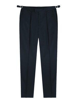 GAZZARRINI: Casual Hosen - Casual Hose - Blau