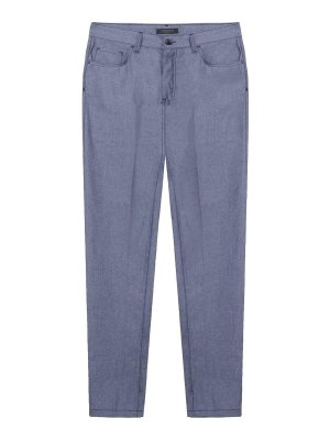GAZZARRINI: Casual Hosen - Casual Hose - Blau