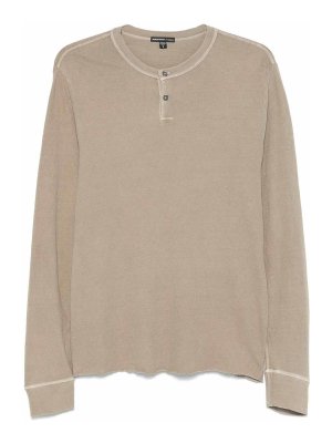 JAMES PERSE: Tシャツ - Tシャツ - ベージュ