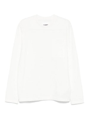 Drumohr White Cotton Short-Sleeved Crewneck T-Shirt | DTJ100B105