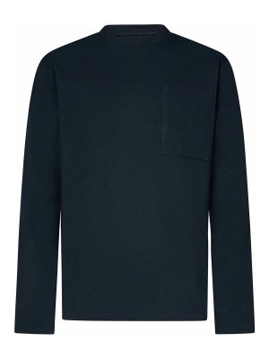 TOMFORD クルTシャツ JCS004JMT002S23 HB056GLASSBLUE LYOCELL COTTON CREW T-SHIRT | Tom Ford Fashion