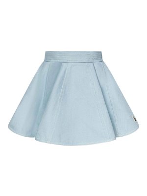 MONCLER JR: gonne al ginocchio  e longuette - Gonna a pieghe corta per ragazze