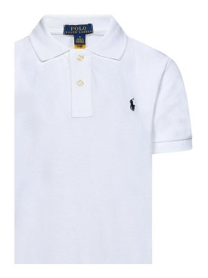 POLO RALPH LAUREN: polo - Shirt di polo bianco per ragazzi