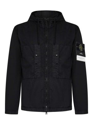 STONE ISLAND: Chaquetas casual - Chaqueta Casual - Negro