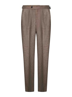 FRANZESE COLLECTION: Pantalones casual - Pantalón Casual - Beis