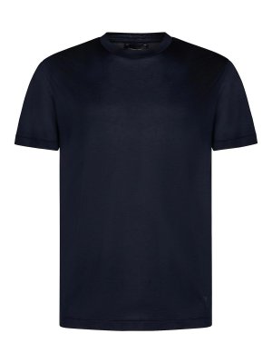 EMPORIO ARMANI: T-shirts - T-Shirt - Blau