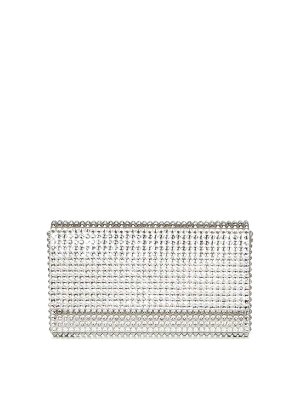 AMINA MUADDI: Clutch - Pochette - Argent