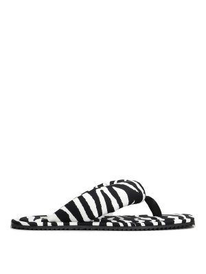 The Attico: sandals - Indie Black
