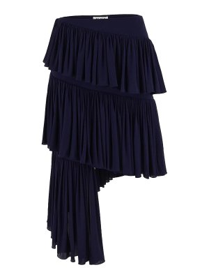 スカート PATRIZIA PEPE Women Mid Skirts 8G0448 A545C789 Blue Patrizia Pepe Skirt - Dark Blue - Women | 8G0448A545C789