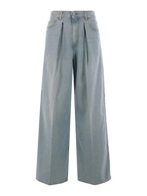 クロエ ブーツカットジーンズ ブルー Chloé デニム製クロップドブーツカットジーンズ | Chloé JP