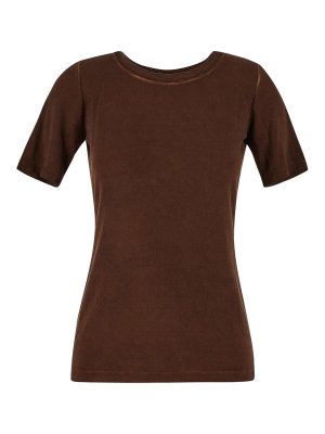 Tシャツ・カットソー UMA WANG Women Tops UK7144UW600 Brown Uma Wang t-shirts for women's Brown 2025 | Shop online at THEBS