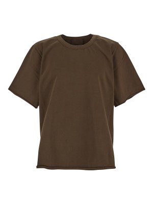 UMA WANG: T-shirts - T-Shirt - Marron