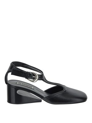 JIL SANDER: Sandales - Sandales - Noir