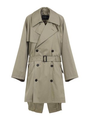 Max Mara Studio Farnese Trench Coat In Suede | 2516471011600000