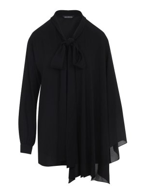 BALENCIAGA: blouses - Scarf Blouse