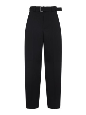パンツ PINKO Woman Pants Black 104704A2ER Z99 Milano-knit cigarette trousers PINKO → Shop Online