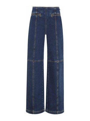 ETRO: Bootcut - Bootcut Jeans - Blau