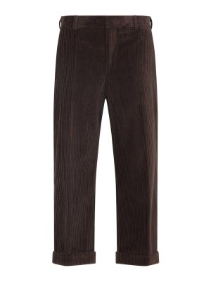 MOSCHINO: Trousers Shorts - Corduroy Pants