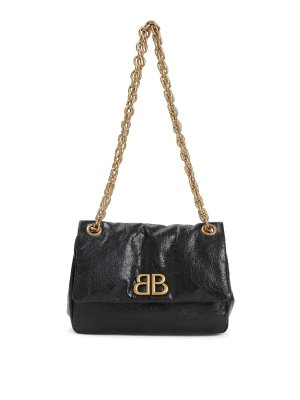 BALENCIAGA: クロスボディバッグ - クロスボディバッグ - 黒