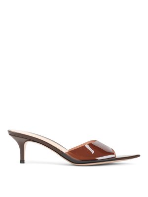 Gianvito Rossi: Mules - Mules - Marron