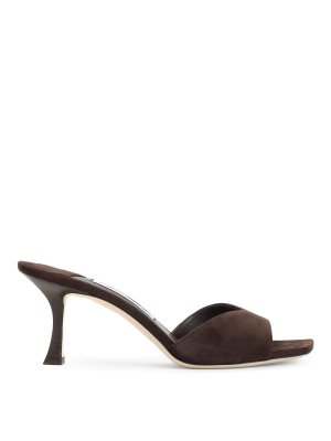 JIMMY CHOO: Mules - Mules - Marron