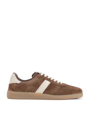 Tom Ford Low-top sneakers in suede and mesh | J1511LCL456N3BA13