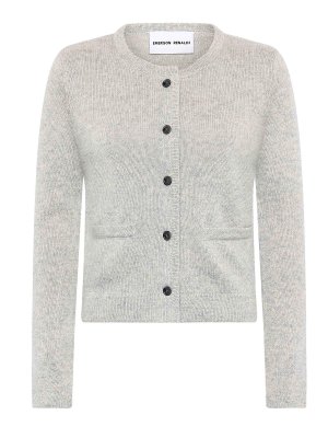 【JW ANDERSON】グレー ニットカーディガン JW Anderson JWA コントラストポケット カーディガン | グレー