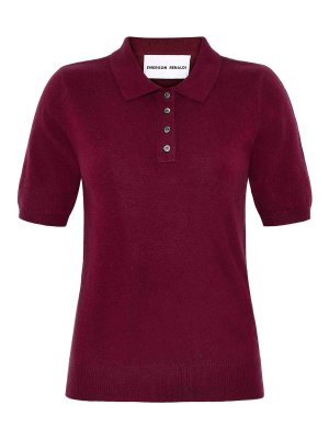 EMERSON RENALDI: polo shirts - Button-Down Polo Shirt
