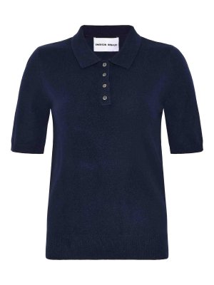 EMERSON RENALDI: polo shirts - Button-Down Polo Shirt