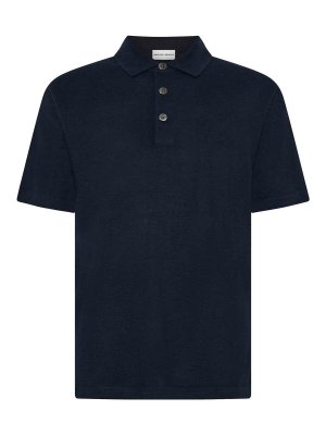 Tシャツ・カットソー ELEVENTY Men Polo Shirts K75TSHK19 TES0K03511 Blue Kenzo “Mini-Tiger logo” polo - Blue - Men | F565PO2014BA75