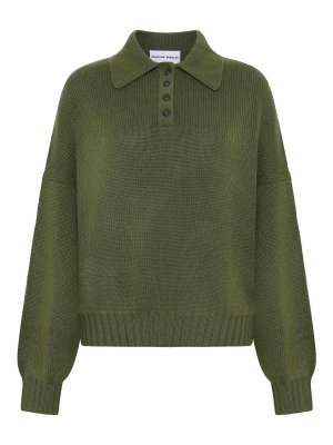 EMERSON RENALDI: Turtlenecks & Polo necks - Oversized Polo-Neck Sweater