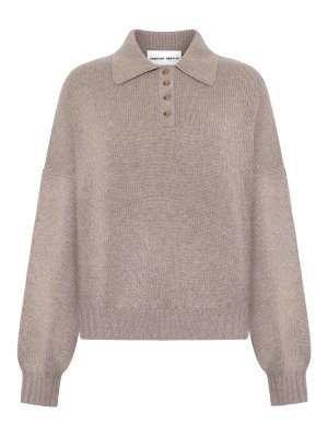 EMERSON RENALDI: Turtlenecks & Polo necks - Oversized Polo-Neck Sweater