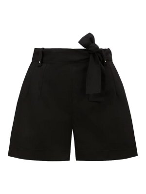 MONCLER: Trousers Shorts - Belted Bermuda Shorts