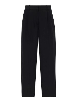 THE ROW: カジュアルトラウザー - カジュアルパンツ - 黒