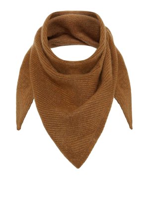 【送料&関税込】Max Mara Dalia Rectangular Scarf With Logo D Max Mara Dalia Rectangular Scarf With Logo Detail