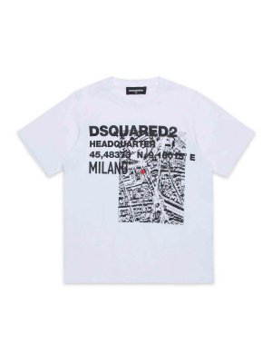 DSQUARED2: Camisetas - Camiseta - Blanco
