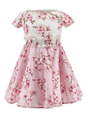 MONNALISA: ニーレングスドレス - 膝丈ドレス - マルチカラー