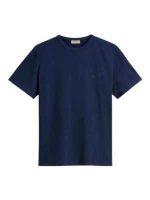 WOOLRICH: T-shirts - T-Shirt - Bleu Foncé