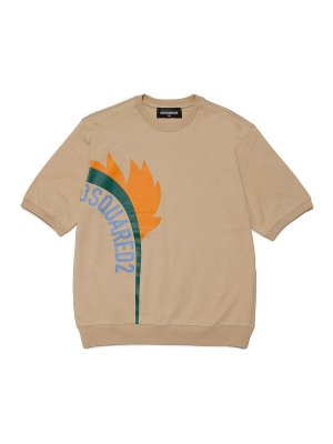 DSQUARED2: Camisetas - Camiseta - Beis