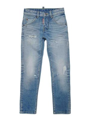 DSQUARED2: Jeans boot-cut - Jeans Boot-Cut - Azul