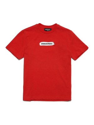 DSQUARED2: T-shirts - T-Shirt - Rouge