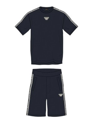 EMPORIO ARMANI: ジャンプスーツ - ジャンプスーツ - ブルー