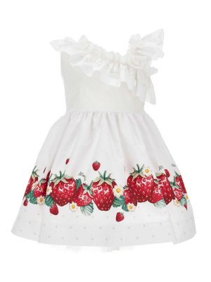 MONNALISA: Vestidos media pierna - Vestido Midi - Blanco