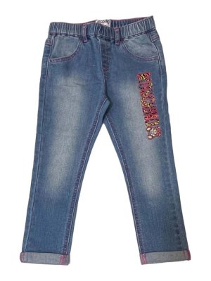 Moschino Kids: Jeans boot-cut - Jeans Boot-Cut - Azul