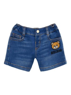Moschino Kids: Shorts - Short - Bleu