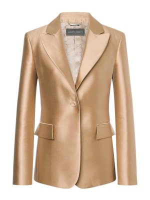 ALBERTA FERRETTI: casual jackets - Mikado jacket