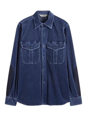 ASPESI: Camisas - Camisa - Denim