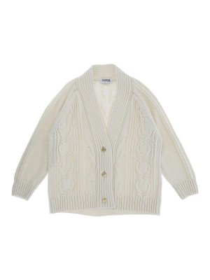 DONDUP: boat necks - Jersey cardigan